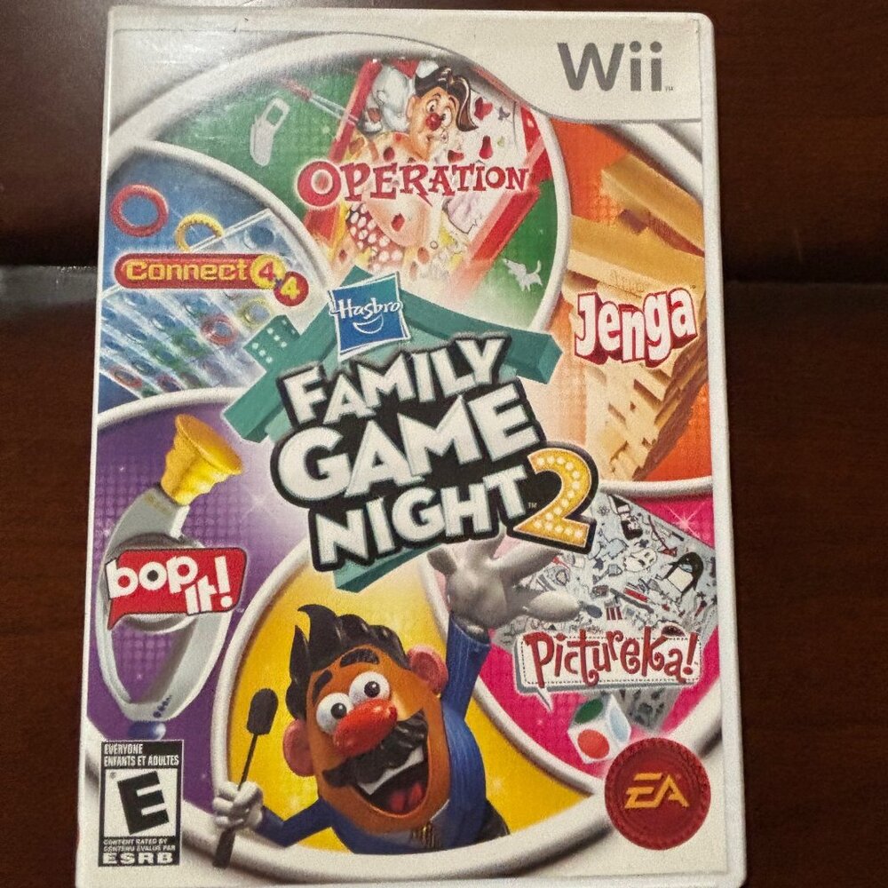 FAMILY GAME NIGHT 2 Wii VIDEO GAME